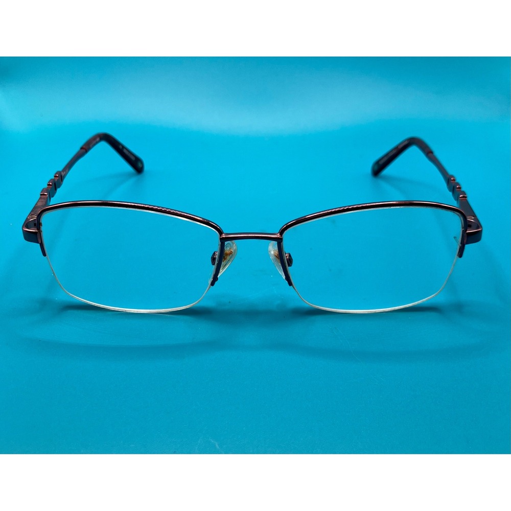 Bulova Missoula Eyeglasses Women 51-17-135 Rose Titanium *Frames Only*
